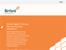 Tablet Screenshot of birford.co.uk